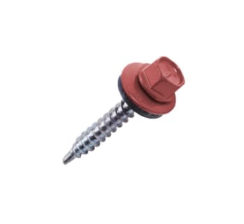 Саморез вишневый Ral 3005 5,5х19