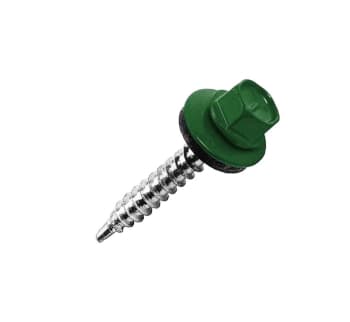 Саморез зеленый Ral 6005 5,5х19